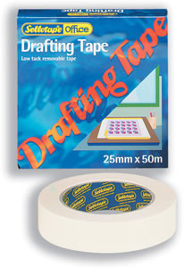 Sellotape Drafting Tape 25mmx50m Ref 3251 [Pack 4]